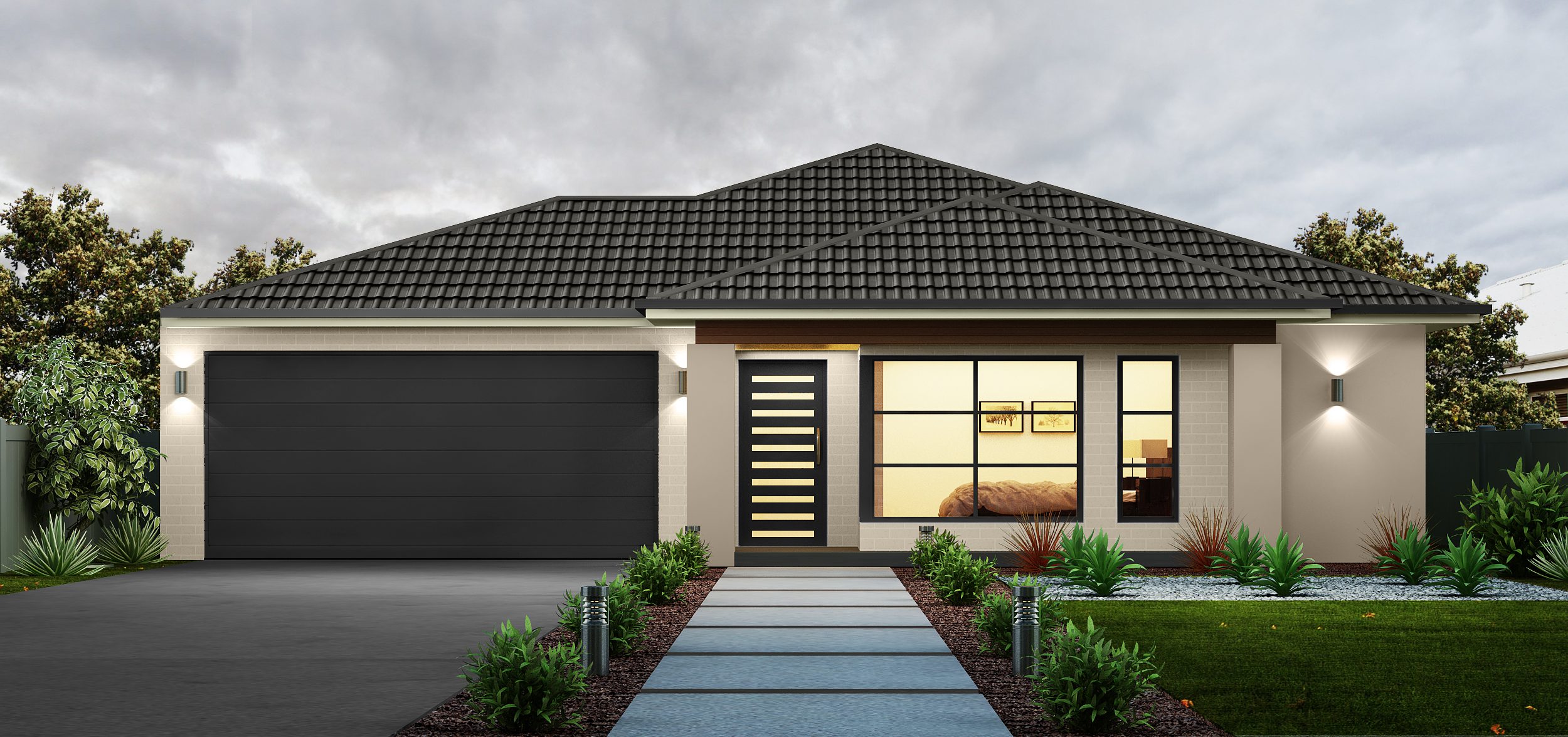 TROPEA FACADE (STORM COLOURBOARD)