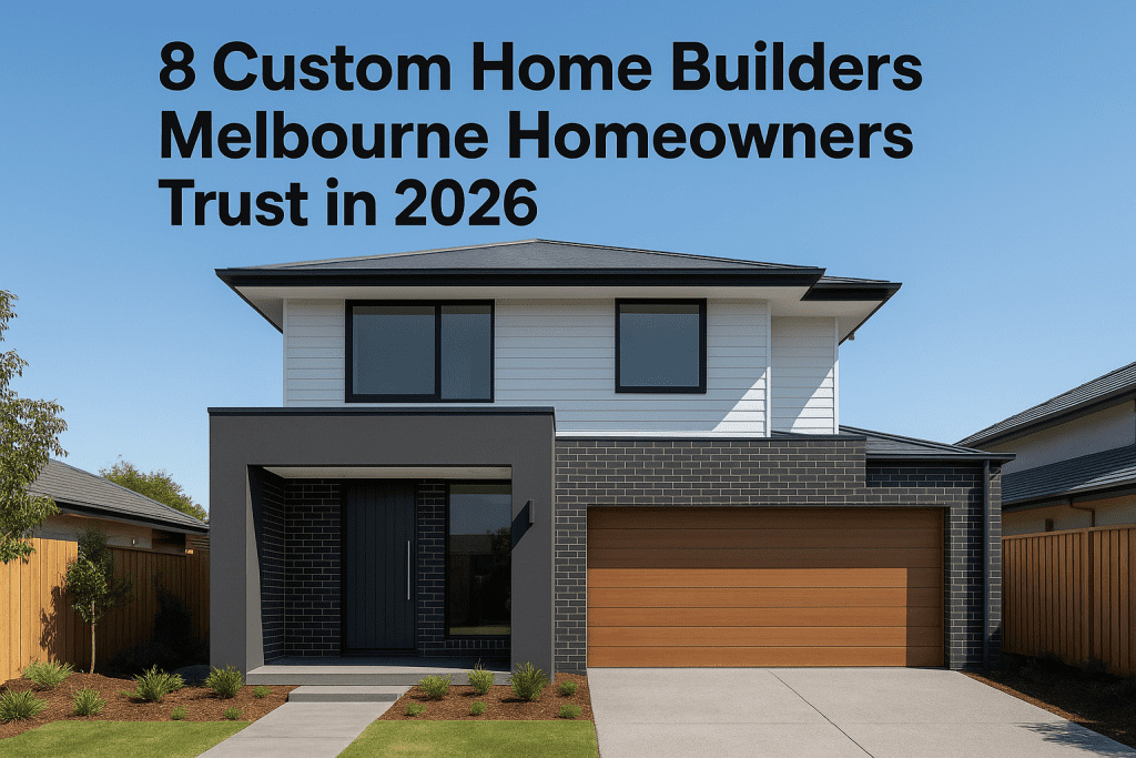 8 Custom Home Builders Melbourne Homeowners Trust in 2026