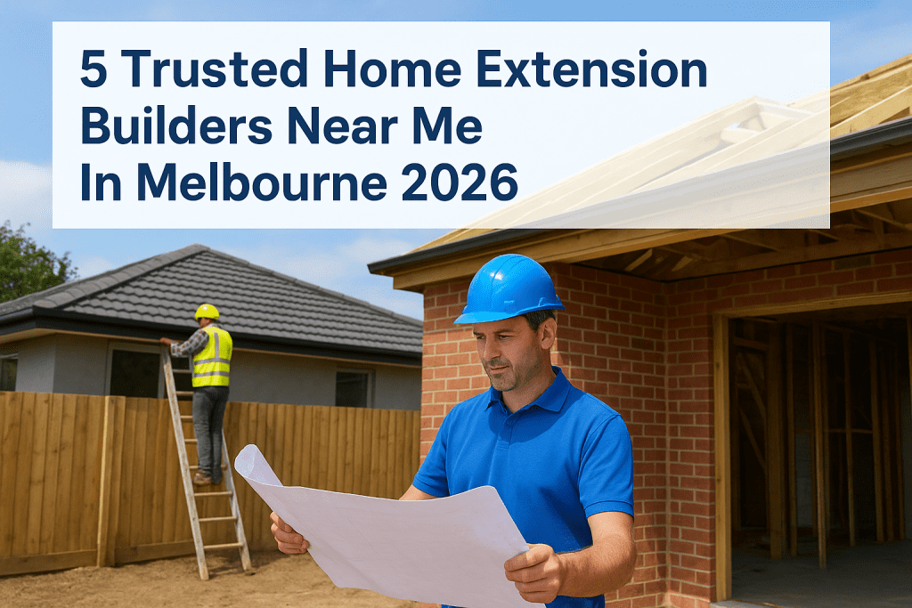 5 Trusted Home Extension Builders Near Me In Melbourne 2026