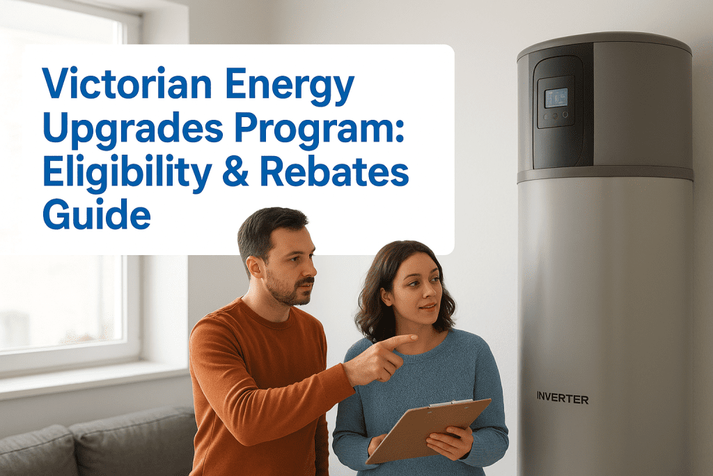 Victorian Energy Upgrades Program: Eligibility & Rebates Guide