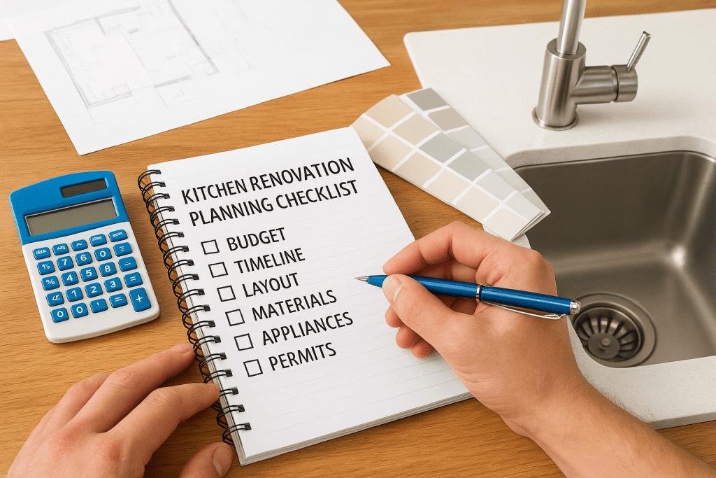 Kitchen Renovation Planning Checklist: Budget & Timeline