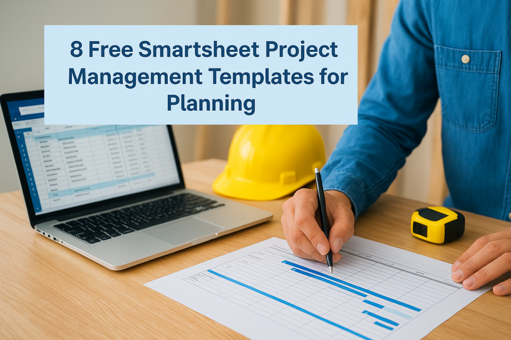 8 Free Smartsheet Project Management Templates for Planning